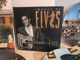 Elvis Photo Books and Collector Plates with COA's