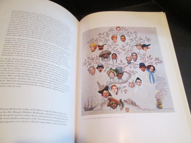 1970 "Norman Rockwell Artist and Illustrator" Coffee Table Book