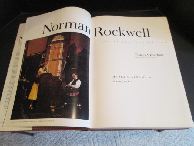 1970 "Norman Rockwell Artist and Illustrator" Coffee Table Book