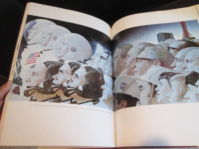 1970 "Norman Rockwell Artist and Illustrator" Coffee Table Book