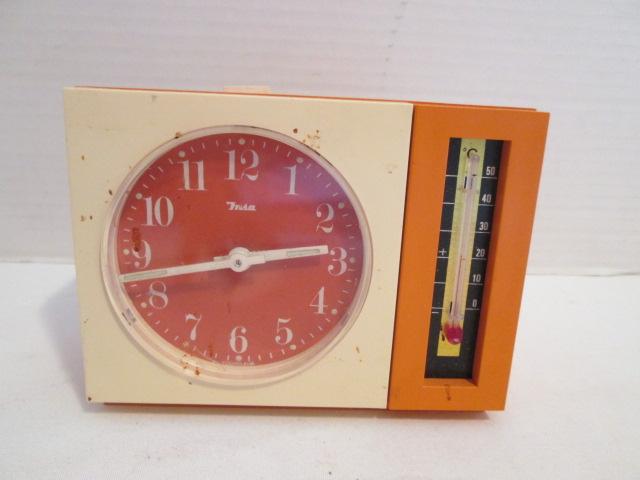 Taylor and Benchmark Desk Weather Stations, Midcentury German Elg-Art