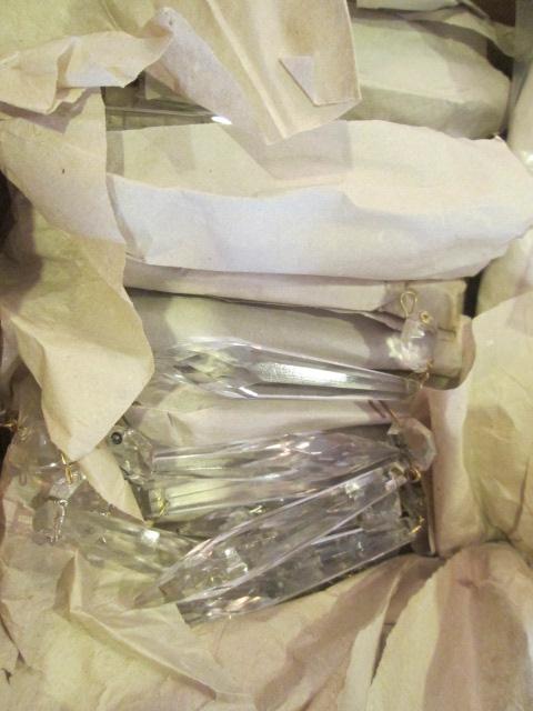 200+/- Silver Wire Prism Crystals