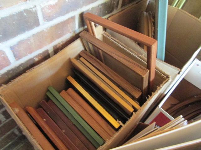 Large Lot of Frames and Art
