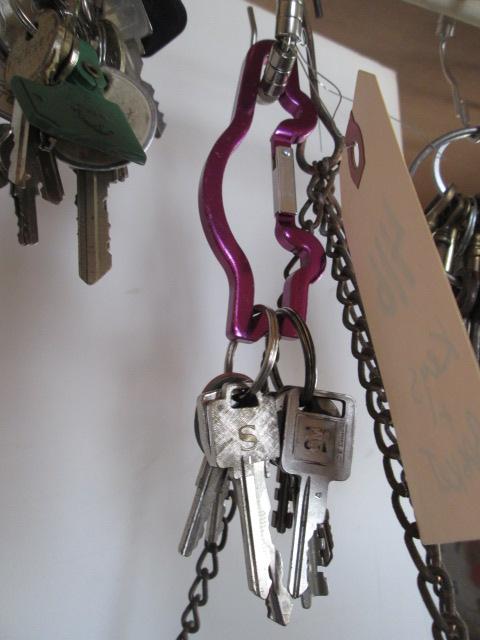 Skeleton Keys and Hanging 3 Tier Basket