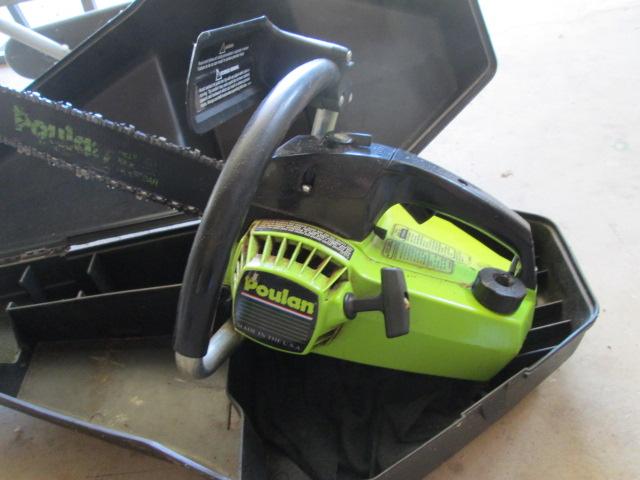 Poulan 2000 Woodsman, Ryobi and Homelite Chain Saws