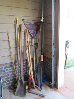 Lot of Yard Tools