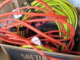 Three Heavy Duty Extension Drop Cords