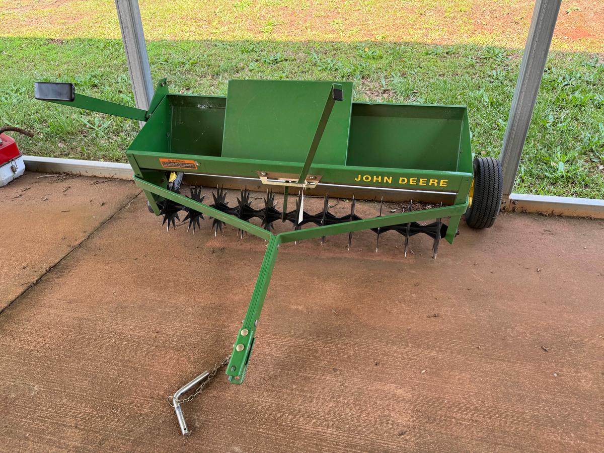 42" John Deer Seeder/Areator Tow Behind