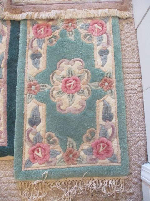 Hand Tufted Chinese Hand Sheared Floral Design Rugs