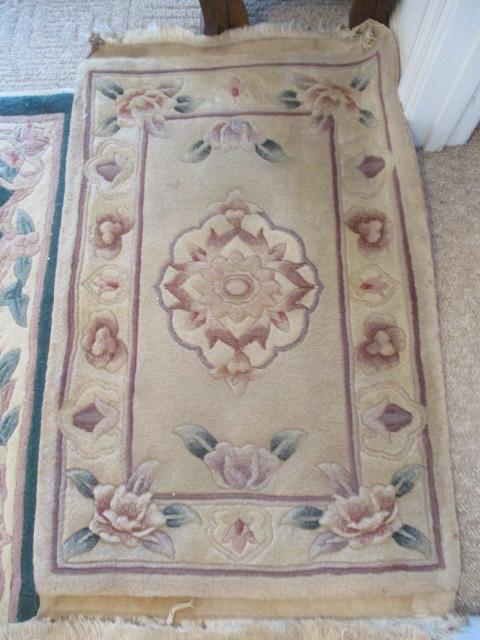 Hand Tufted Chinese Hand Sheared Floral Design Rugs