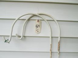 Two 4' Shepherd Hooks