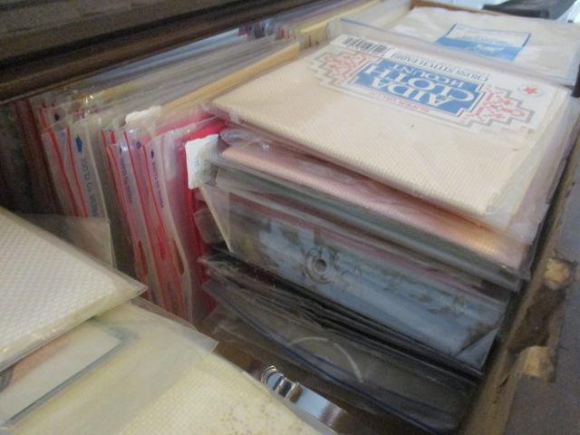 LARGE Lot of Sewing/Needlework/Crafting Supplies and Books