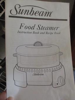 George Forman Lean Mean Fat Machine Grill and Sunbeam Food Steamer