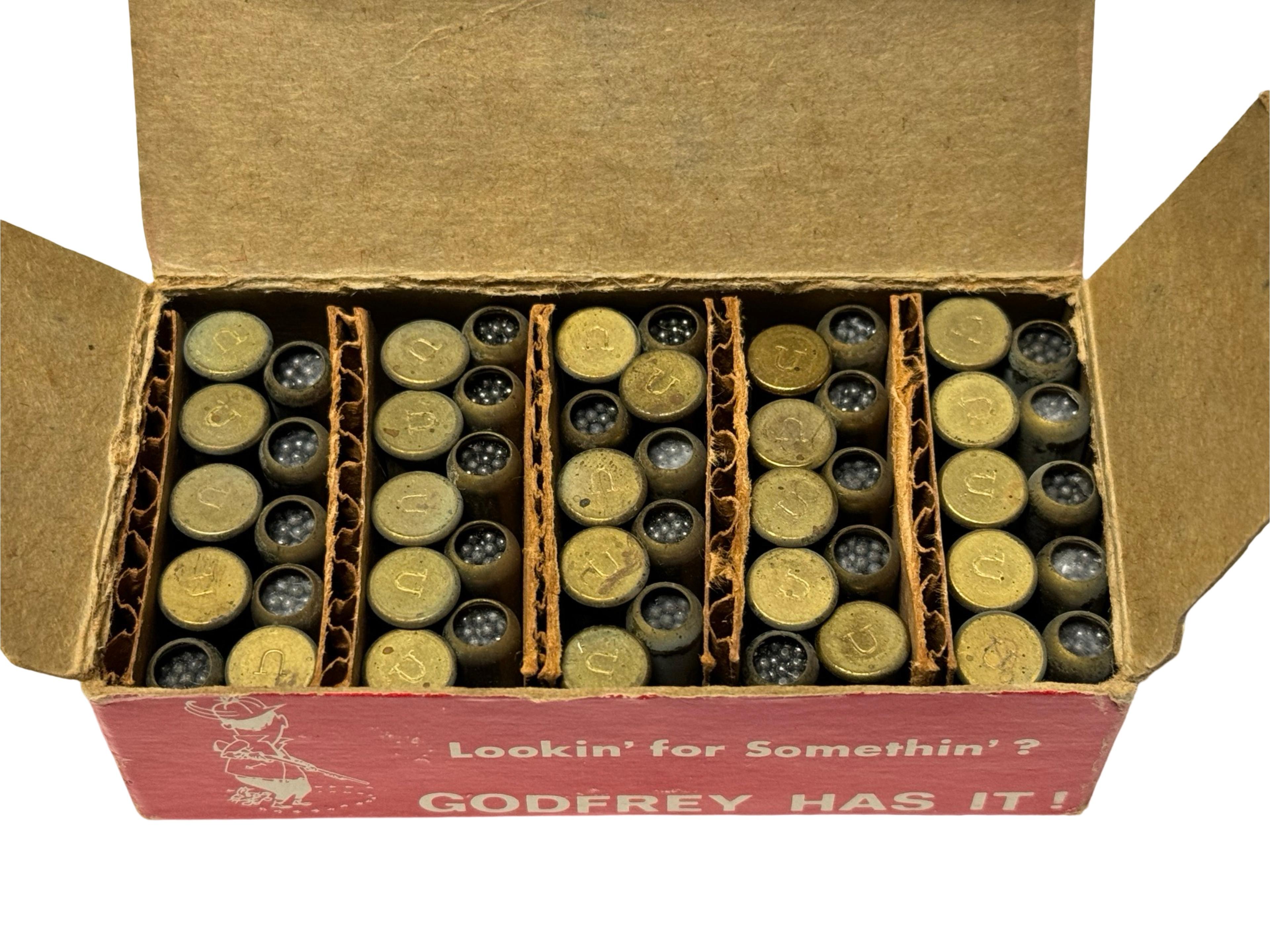 RARE NIB 50 Rounds of 8 mm (.310”) Skeet Rimfire Ammunition