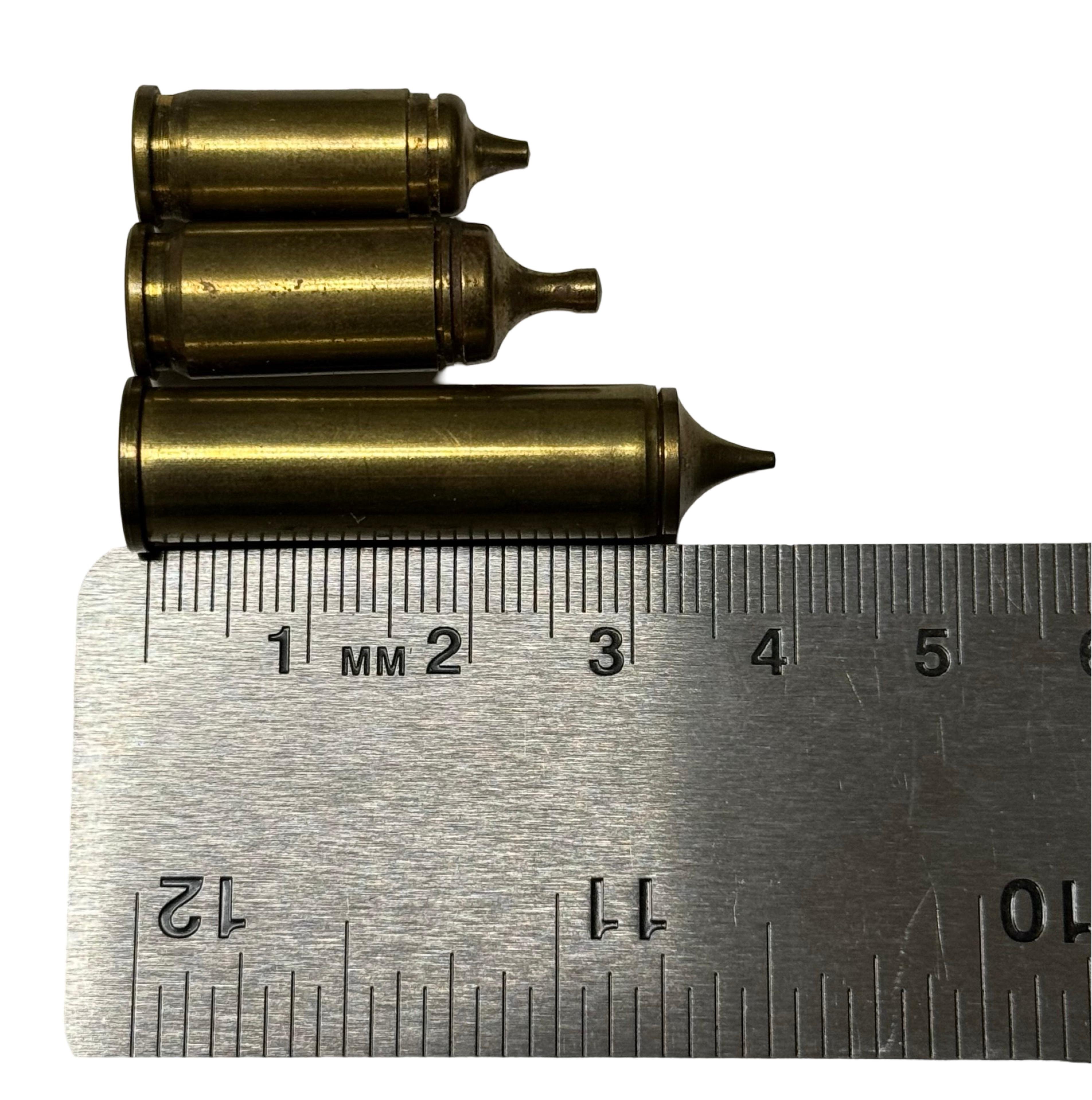 (3) THV Speciality Cartridges - .357 MAG, 9mm, .32 ACP