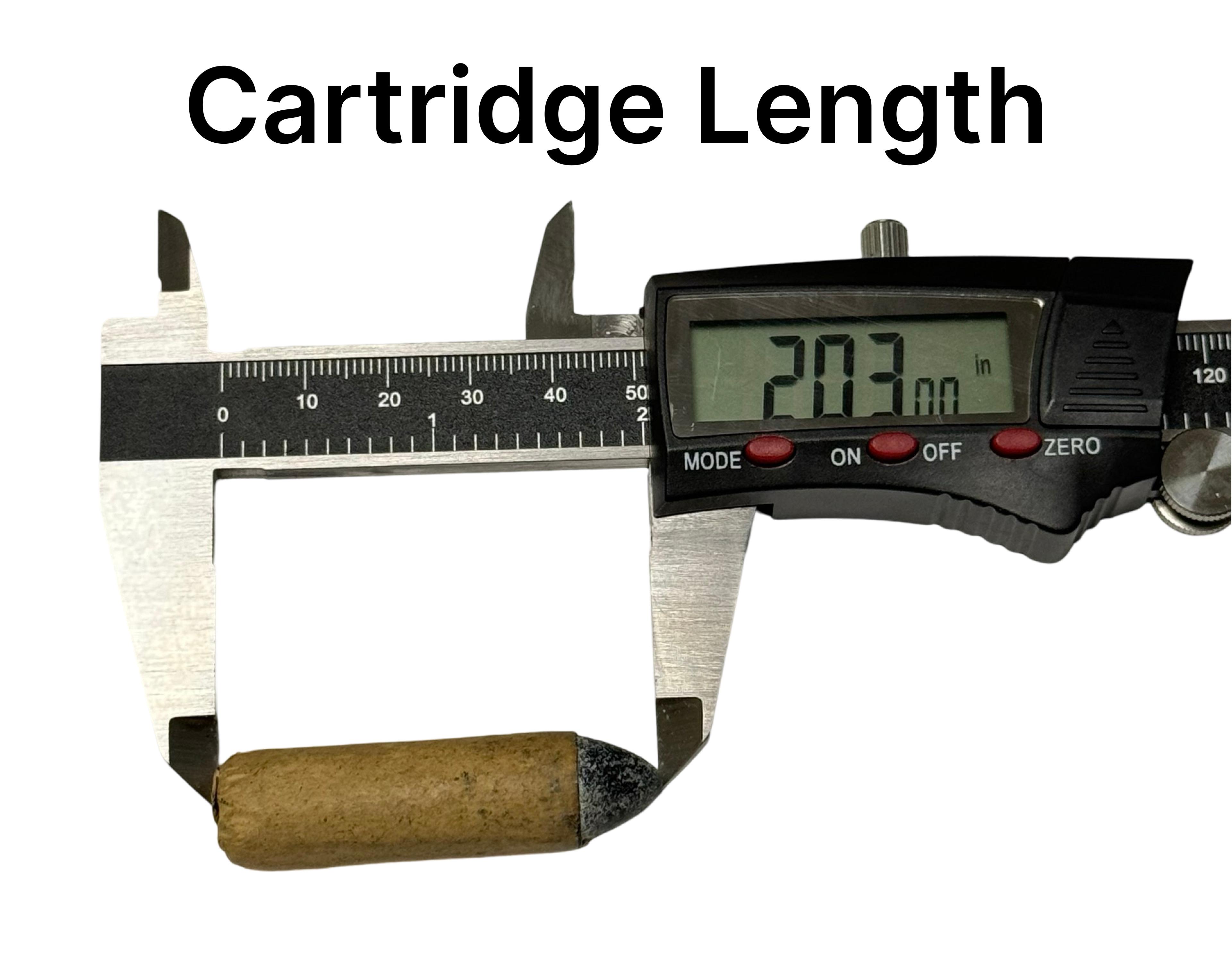 .50 Caliber Smith Carbine Paper Wrapped Cartridge