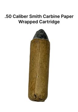 .50 Caliber Smith Carbine Paper Wrapped Cartridge