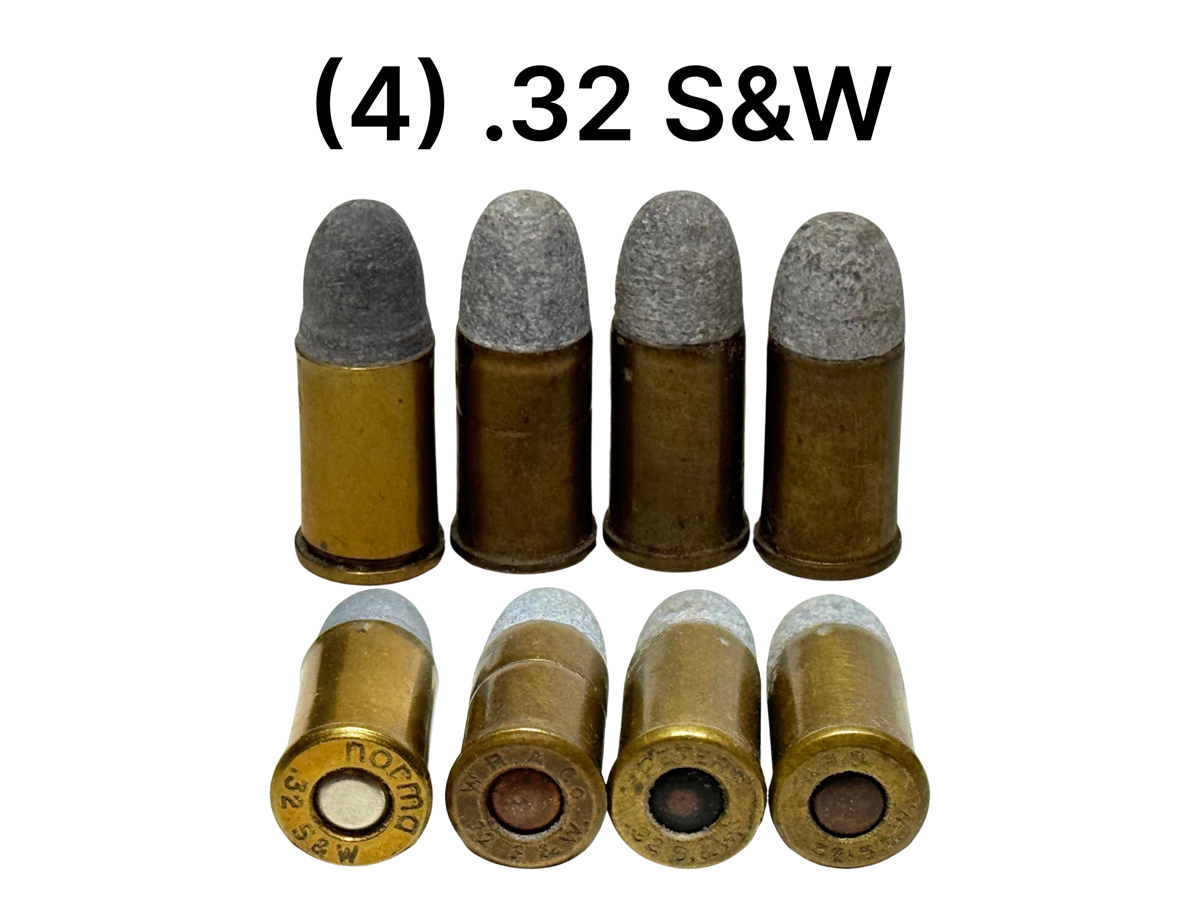 (4) .32 S&W Cartridges