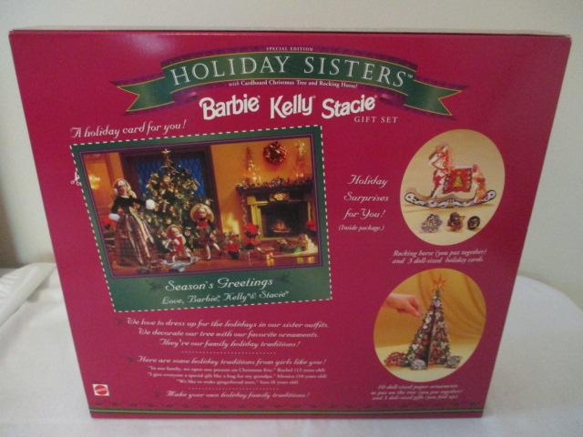 Holiday Sisters Barbie Doll Set