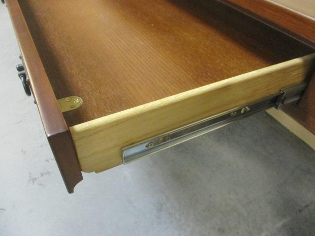 Mid Century Style 2 Drawer Desk