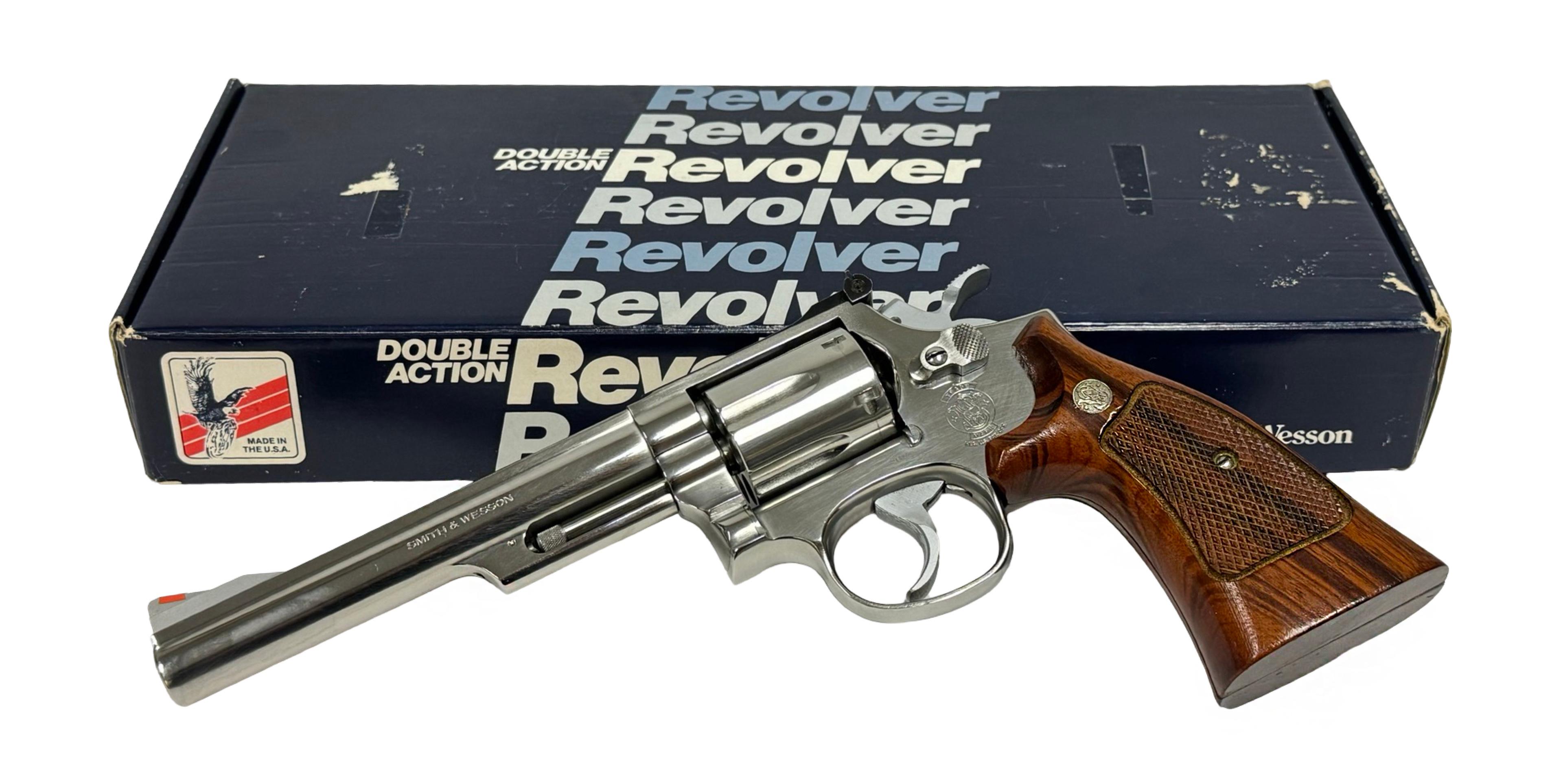 NIB Smith & Wesson Model 66-3 .357 MAG. Stainless Steel 6" 3T Revolver