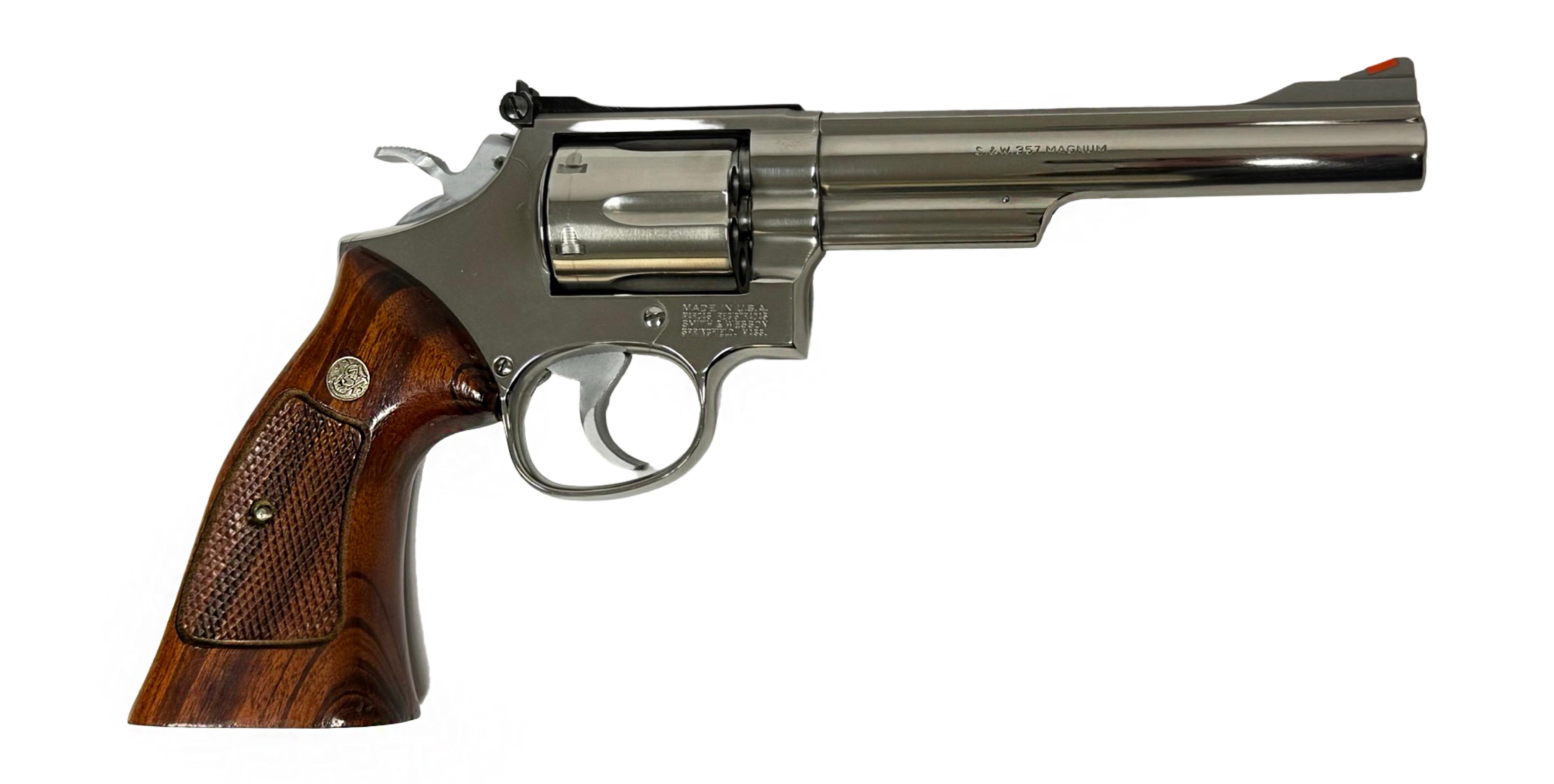 NIB Smith & Wesson Model 66-3 .357 MAG. Stainless Steel 6" 3T Revolver