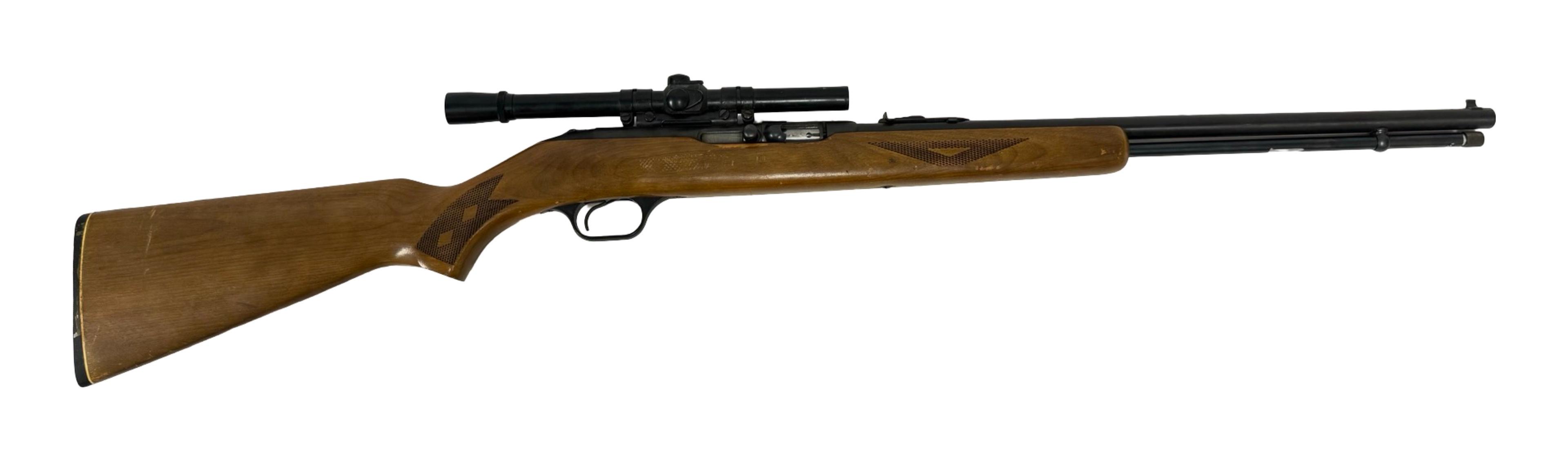 Springfield Model 187 T-S .22 S-L-LR Semi-Automatic Rifle with Factory Scope