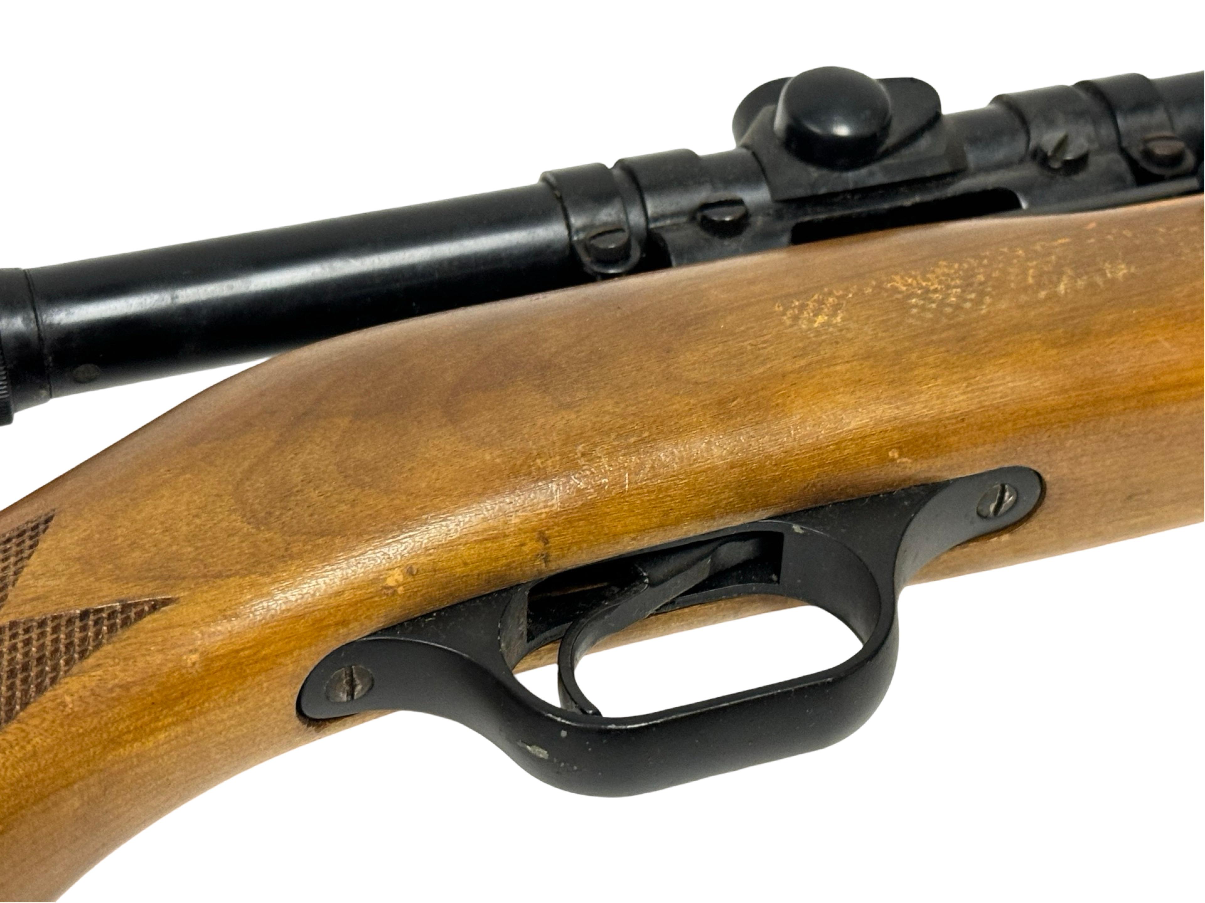 Springfield Model 187 T-S .22 S-L-LR Semi-Automatic Rifle with Factory Scope