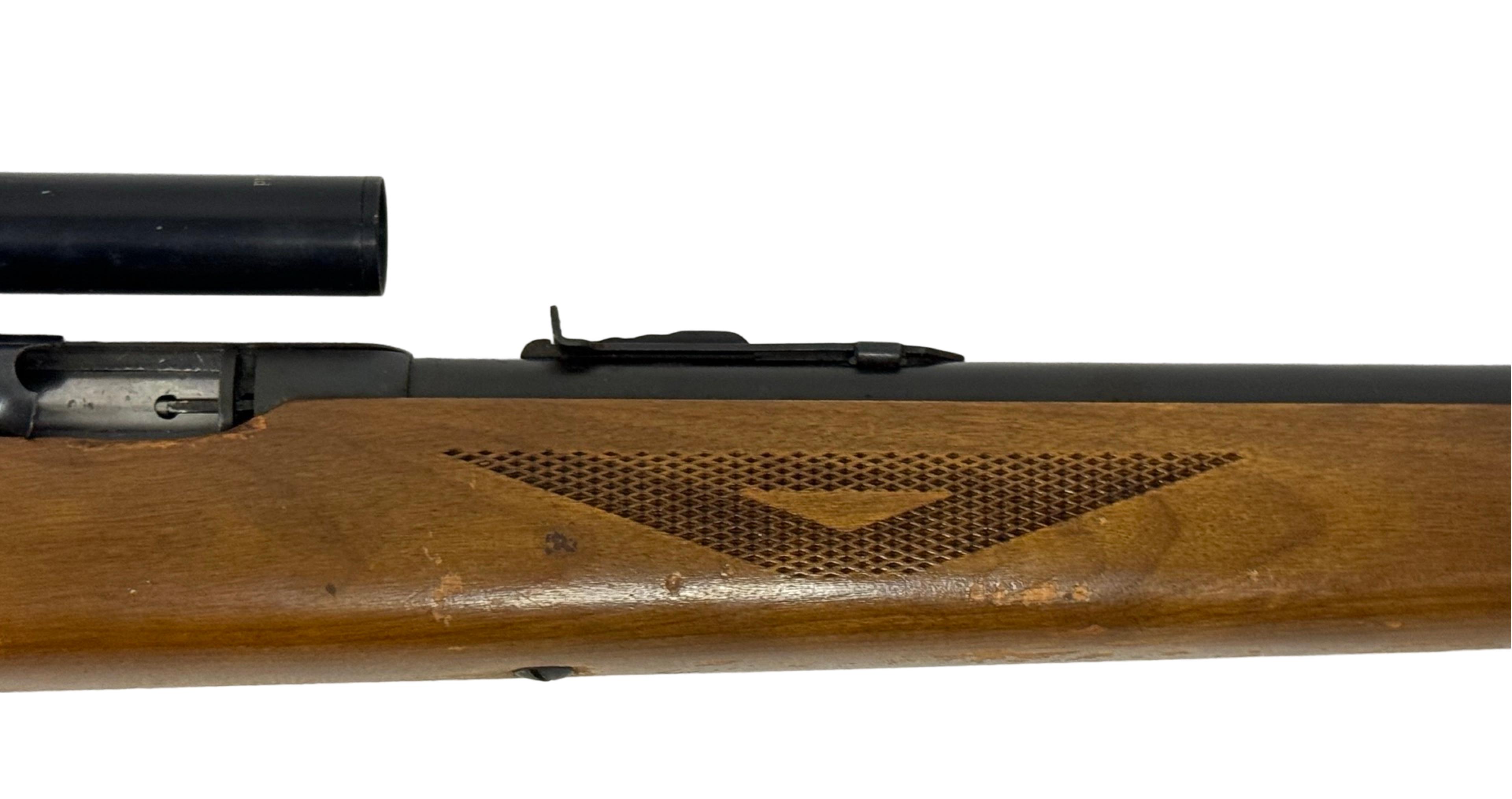 Springfield Model 187 T-S .22 S-L-LR Semi-Automatic Rifle with Factory Scope