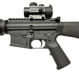 Excellent DPMS Model A-15 5.56mm NATO Semi-Auto Rifle w/ Heavy Barrel & Red Dot