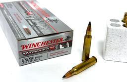 NIB 20rds. Of .223 REM. 40gr. Polymer Tip Rapid Expansion Winchester Varmint X Ammunition