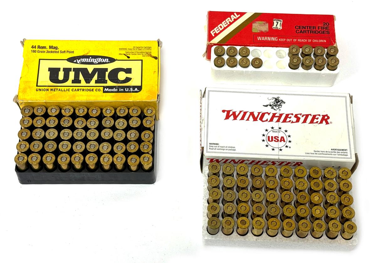 NIB 108rds. Of .44 REM. MAG. Ammunition