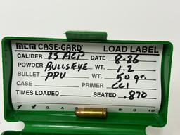 50rds. Of .25 ACP FMJ Reloaded Ammunition with Label