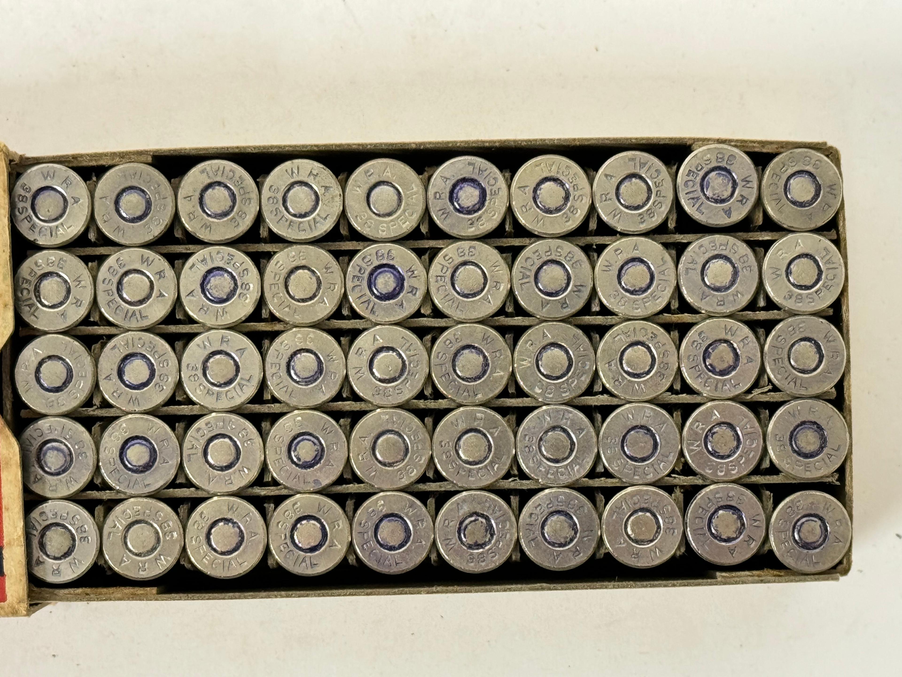 NIB 50rds. Of .38 S&W SPL. Mid-Range Sharp Corner Match 148gr. Winchester Ammunition 