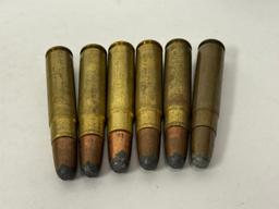 25rds. Of .35 REMINGTON Factory Ammunition and (48) Shot Brass 