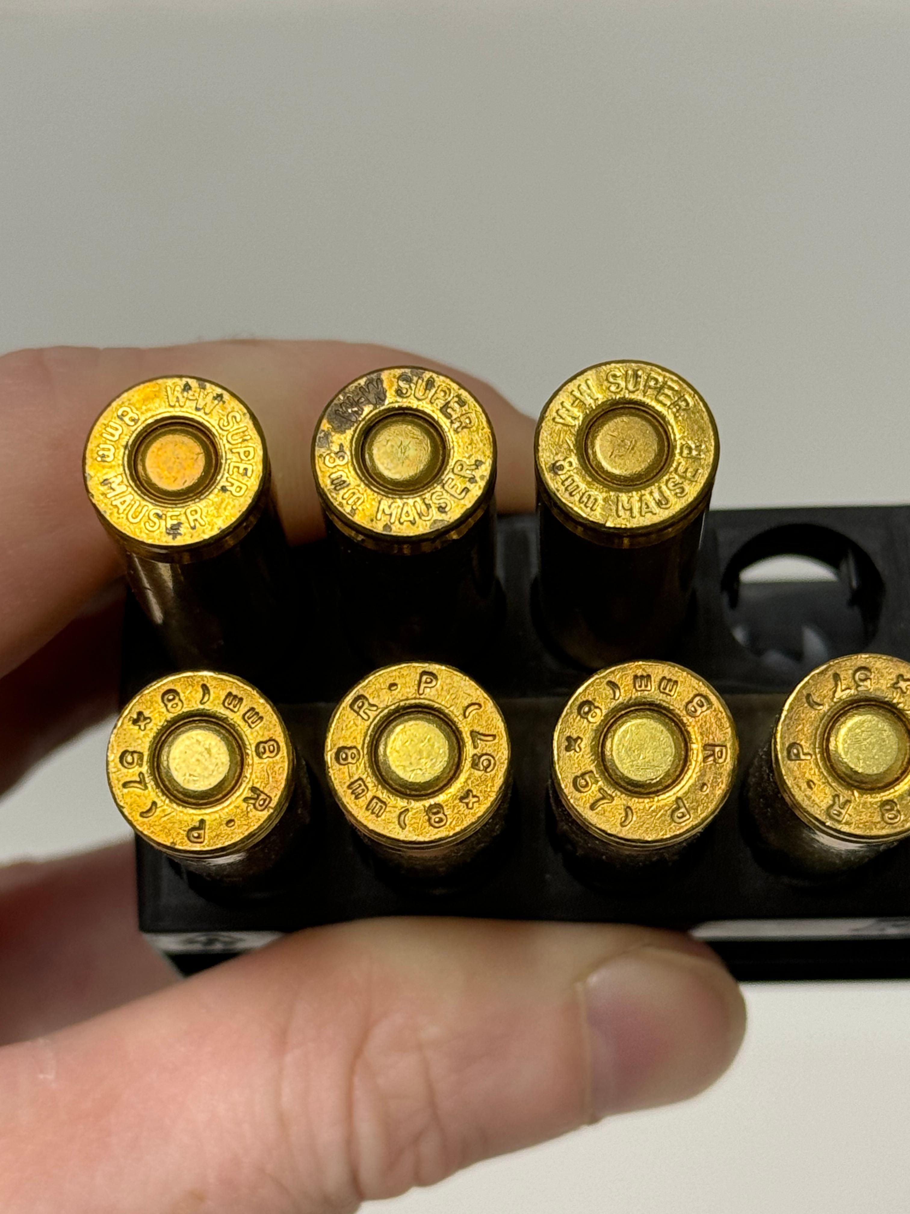 16rds. Of 8mm Mauser 170gr. SP Core-Lokt Factory Remington Ammunition 