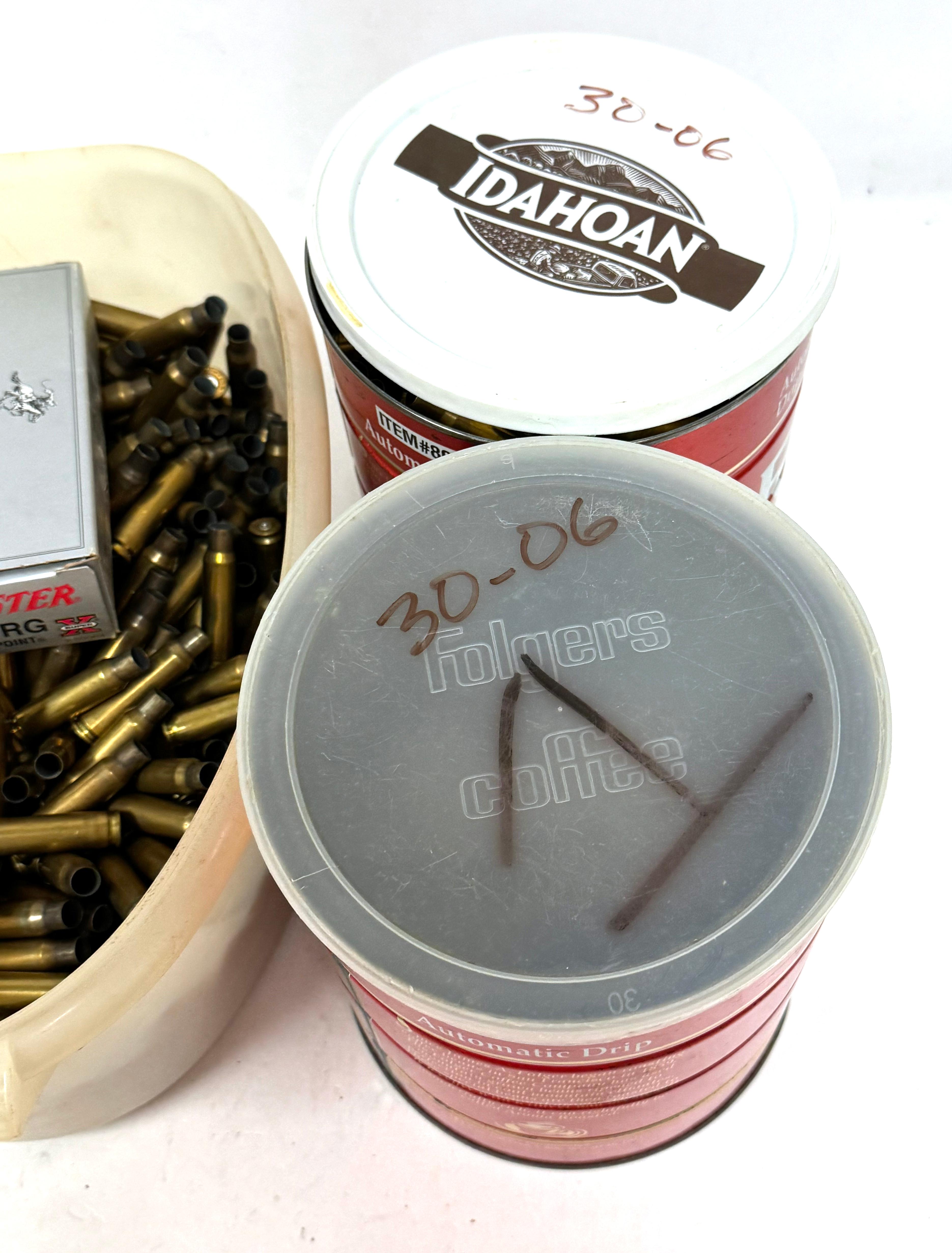 Approximately 19.5 Lb. 7.62x51mm (.308) & .30-06 SPRG. Shot Brass Shells for Reloading 