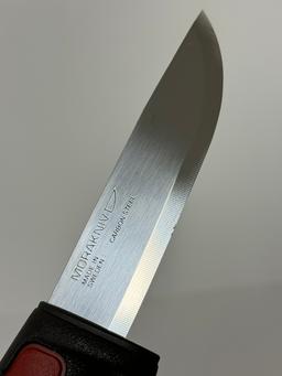New Morakniv Pro C Fixed-Blade Carbon Steel Knife with Sheathe 