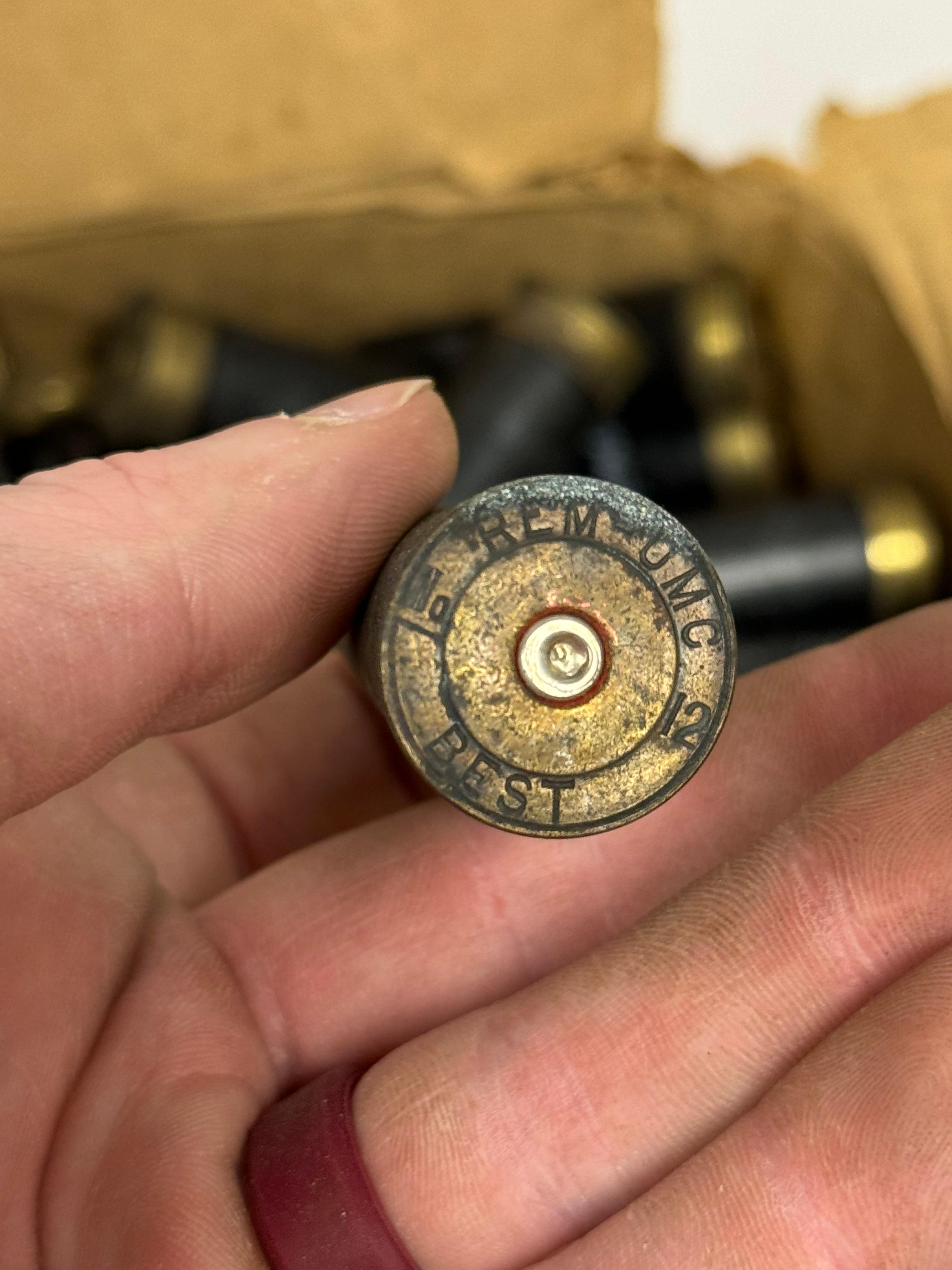Approx. 300 Shotshells of 12 GA. 2-3/4” 4-Shot Reloaded Shotgun Shells (29.5 Lb.)