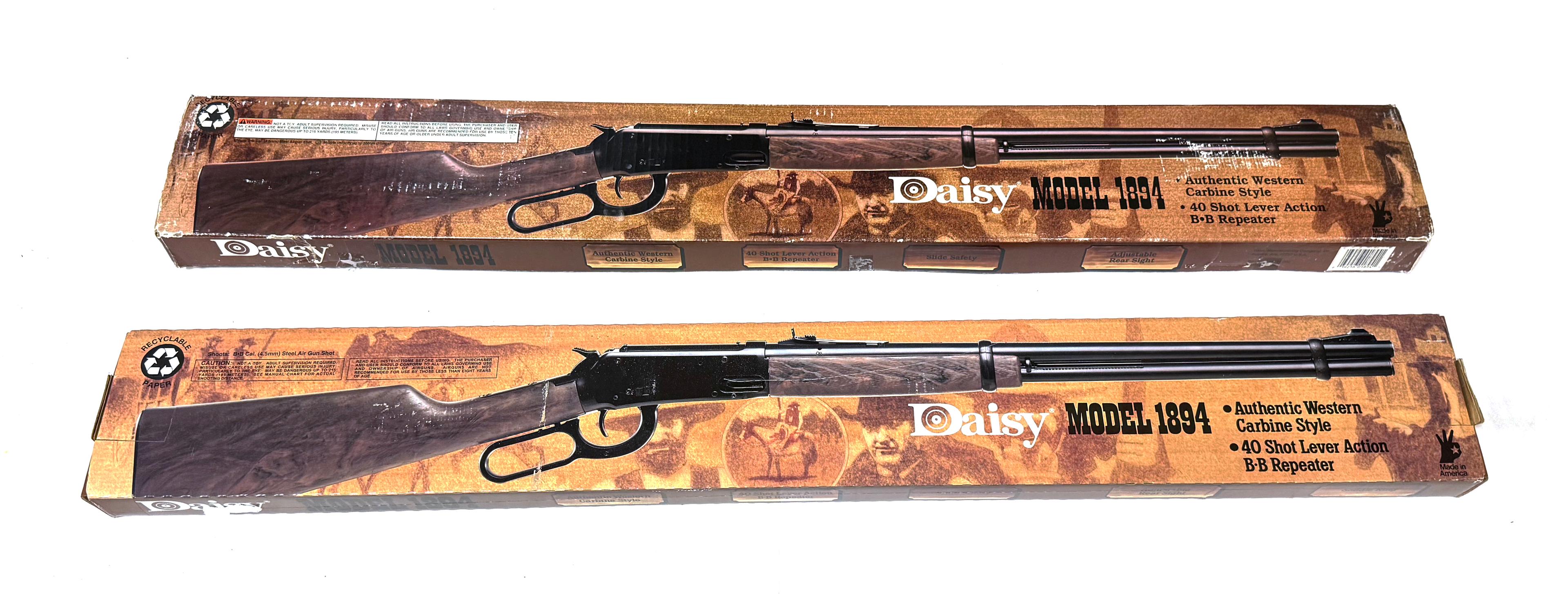 (2) NIB Daisy Model 1894 Lever Action Carbine Air Rifles