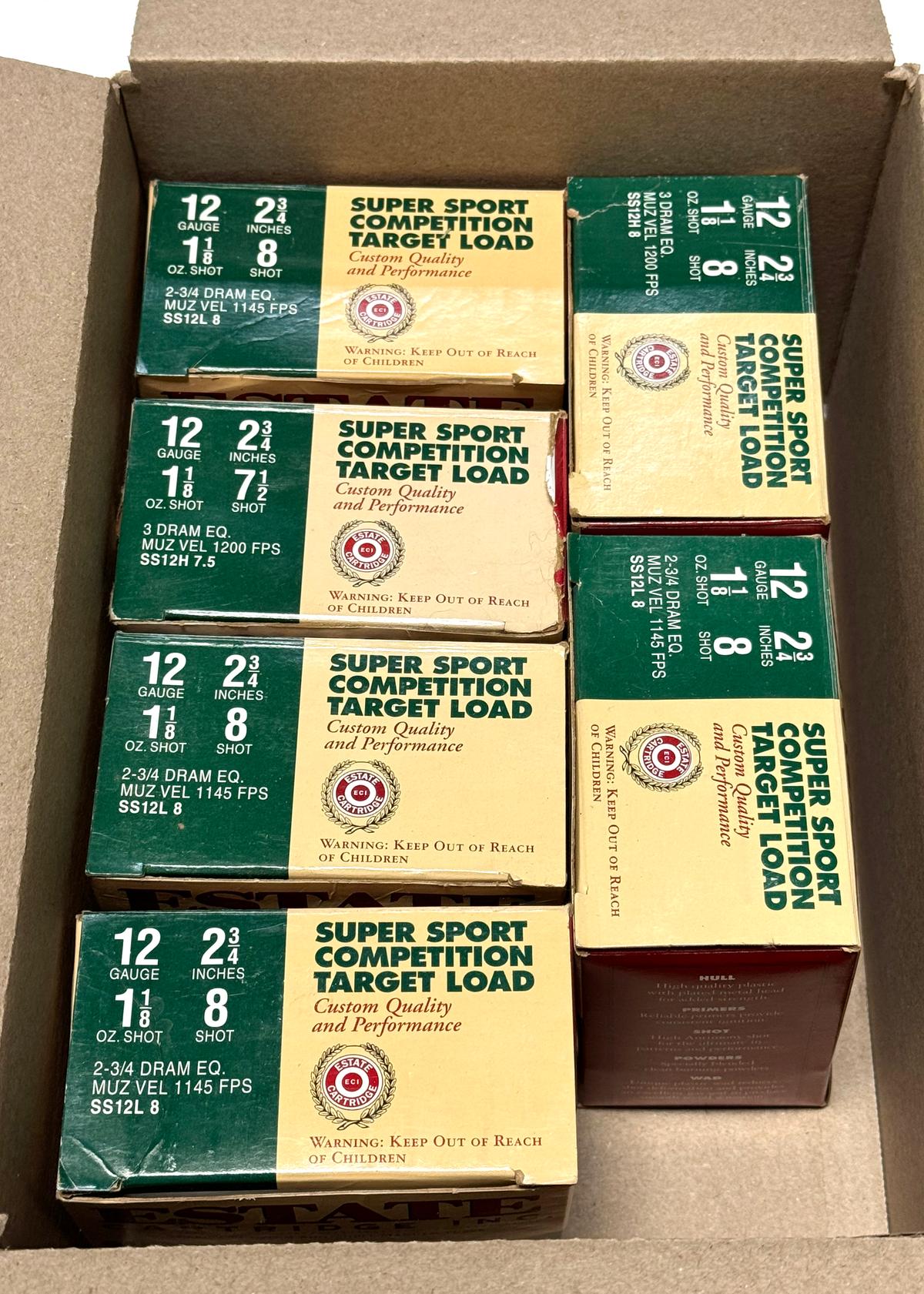 150 Shotshells of 12 GA. Reloaded Shotgun Ammunition