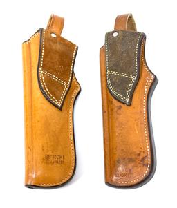 (2) Bianchi .22 AUTO #89 Leather Holsters 