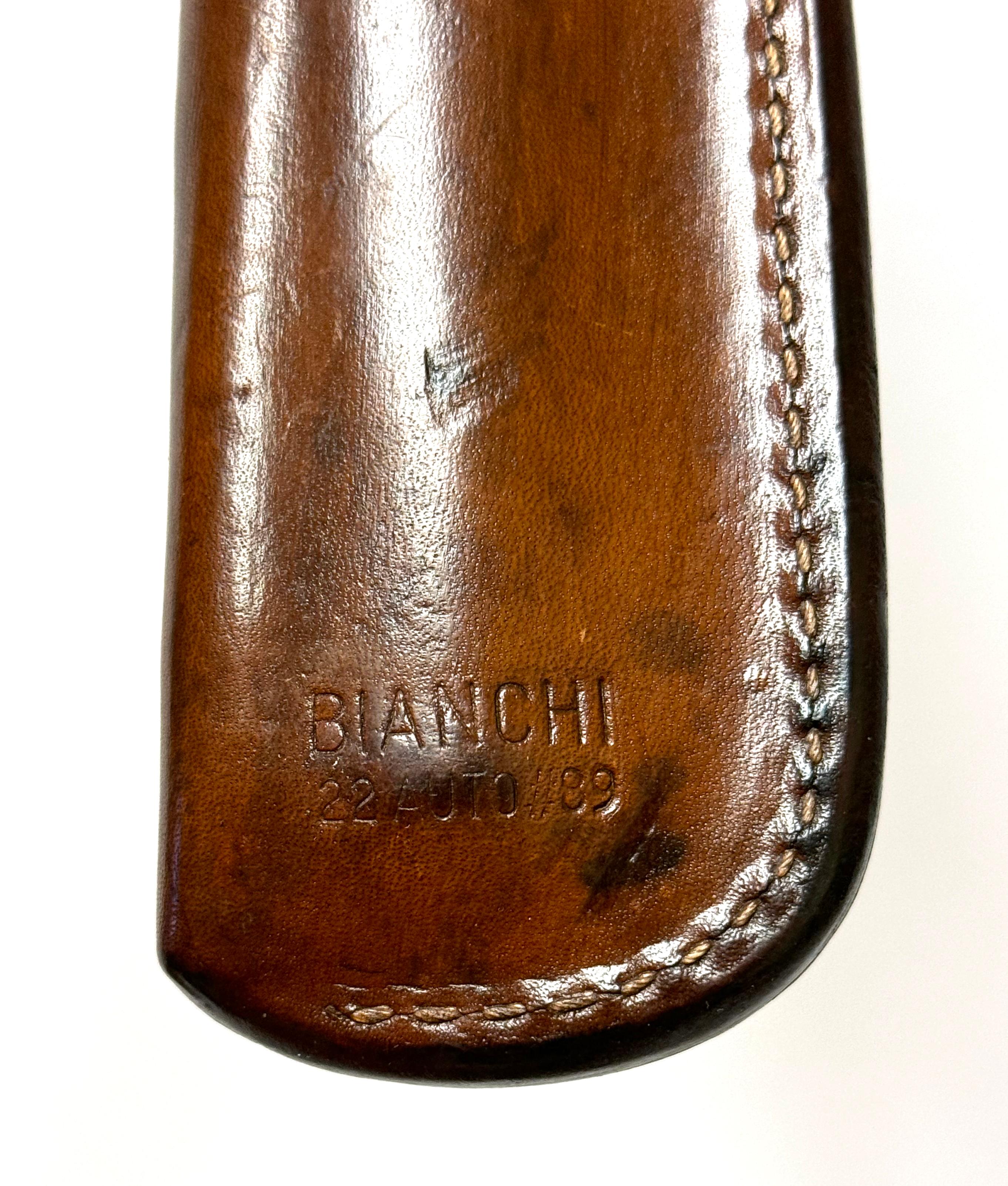 (3) Bianchi .22 AUTO #89 Leather Holsters