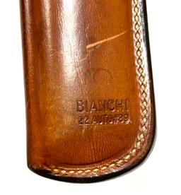 (3) Bianchi .22 AUTO #89 Leather Holsters