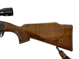 Excellent 1970 Woodsmaster Model 742 BDL Deluxe Semi-Automatic .30-06 SPRG Magazine Rifle with Scope