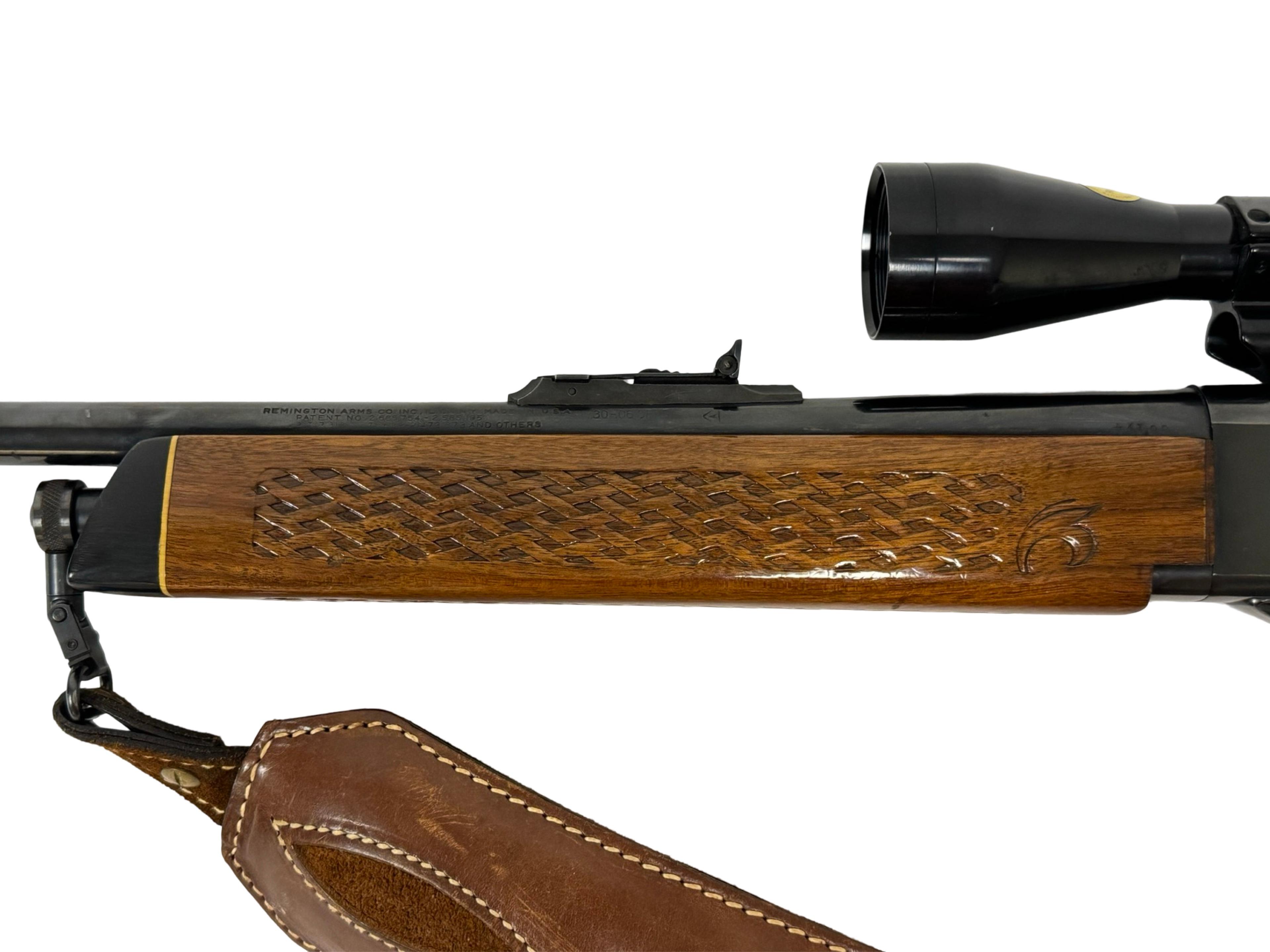 Excellent 1970 Woodsmaster Model 742 BDL Deluxe Semi-Automatic .30-06 SPRG Magazine Rifle with Scope