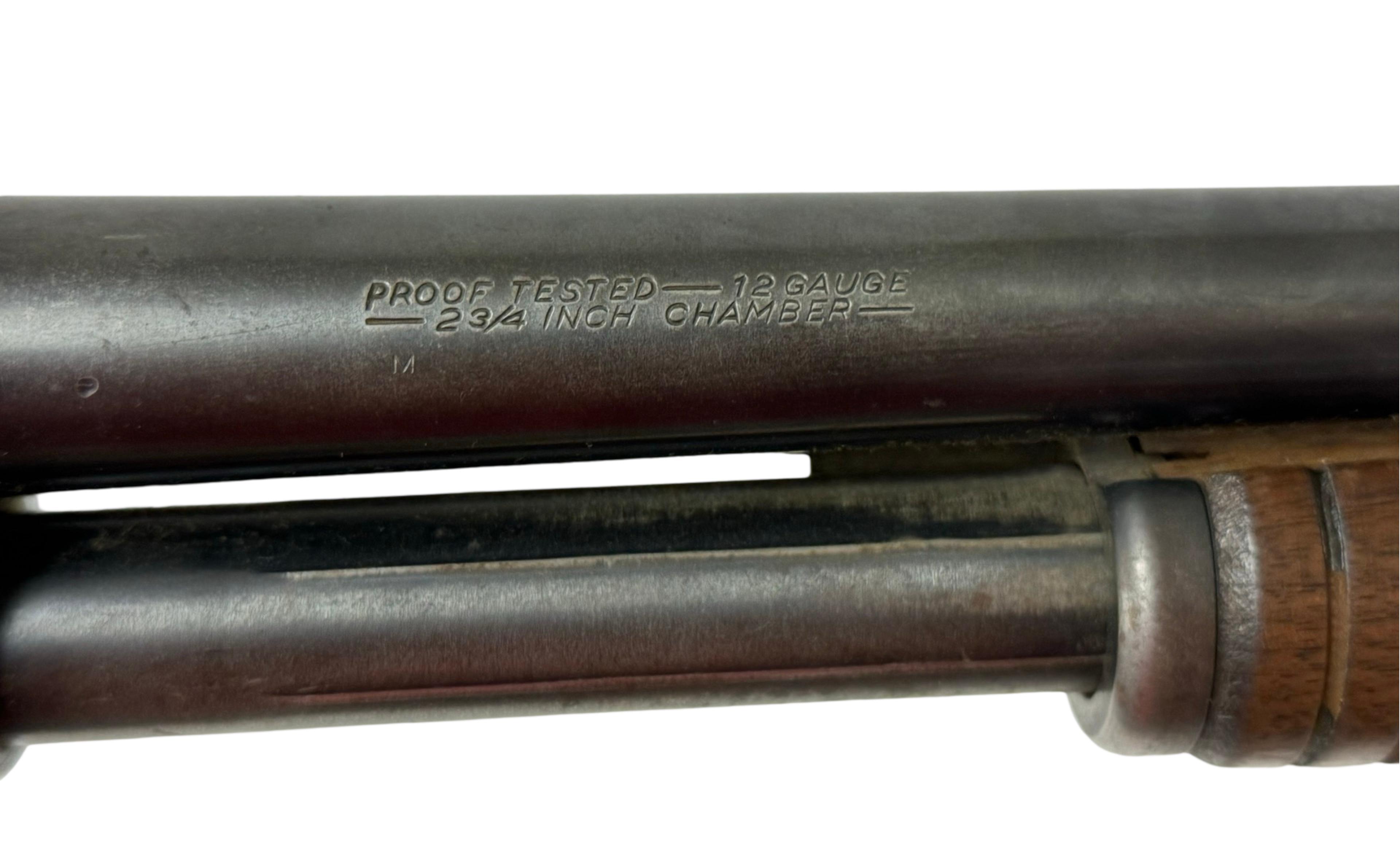 Stevens/Savage Model 820B 12 GA. Pump Action Shotgun