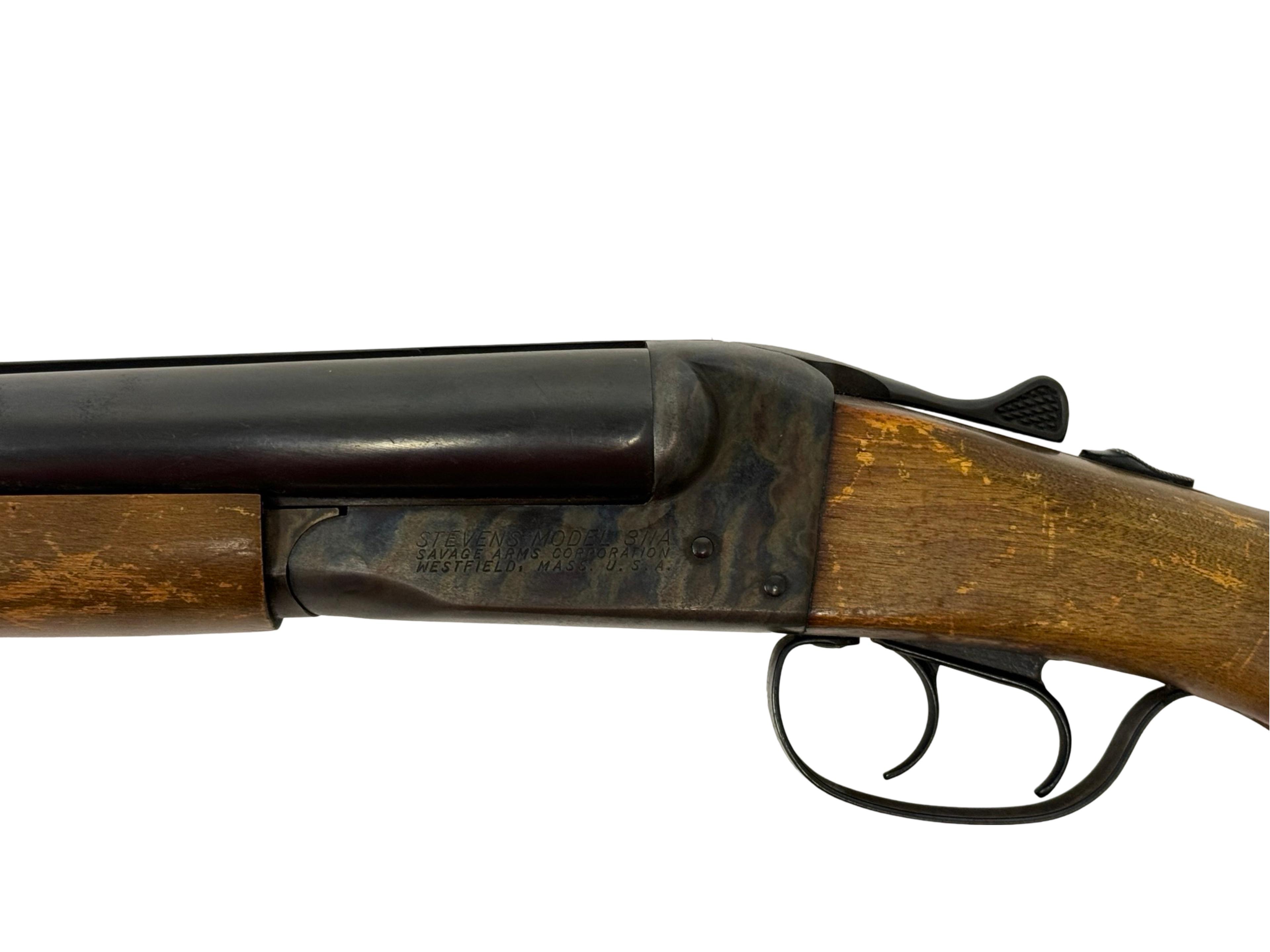 Stevens/Savage Model 311A 12 GA. SXS Double Barrel Shotgun