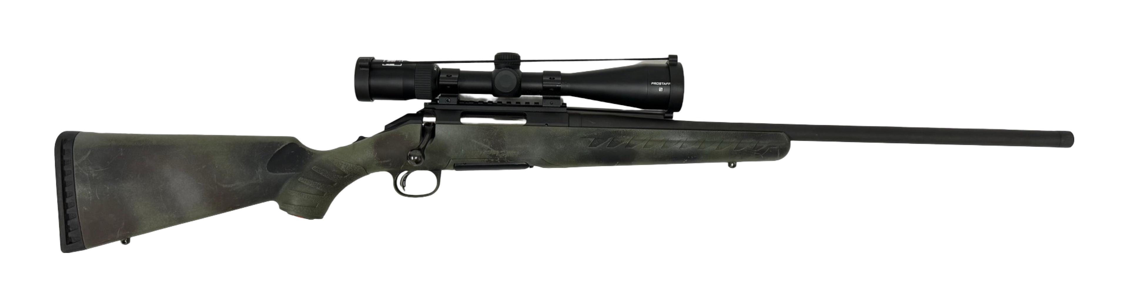 LNIB Ruger American Predator 6.5 CM Bolt Action Rifle with Nikon Prostaff 3.5-14x40 Scope