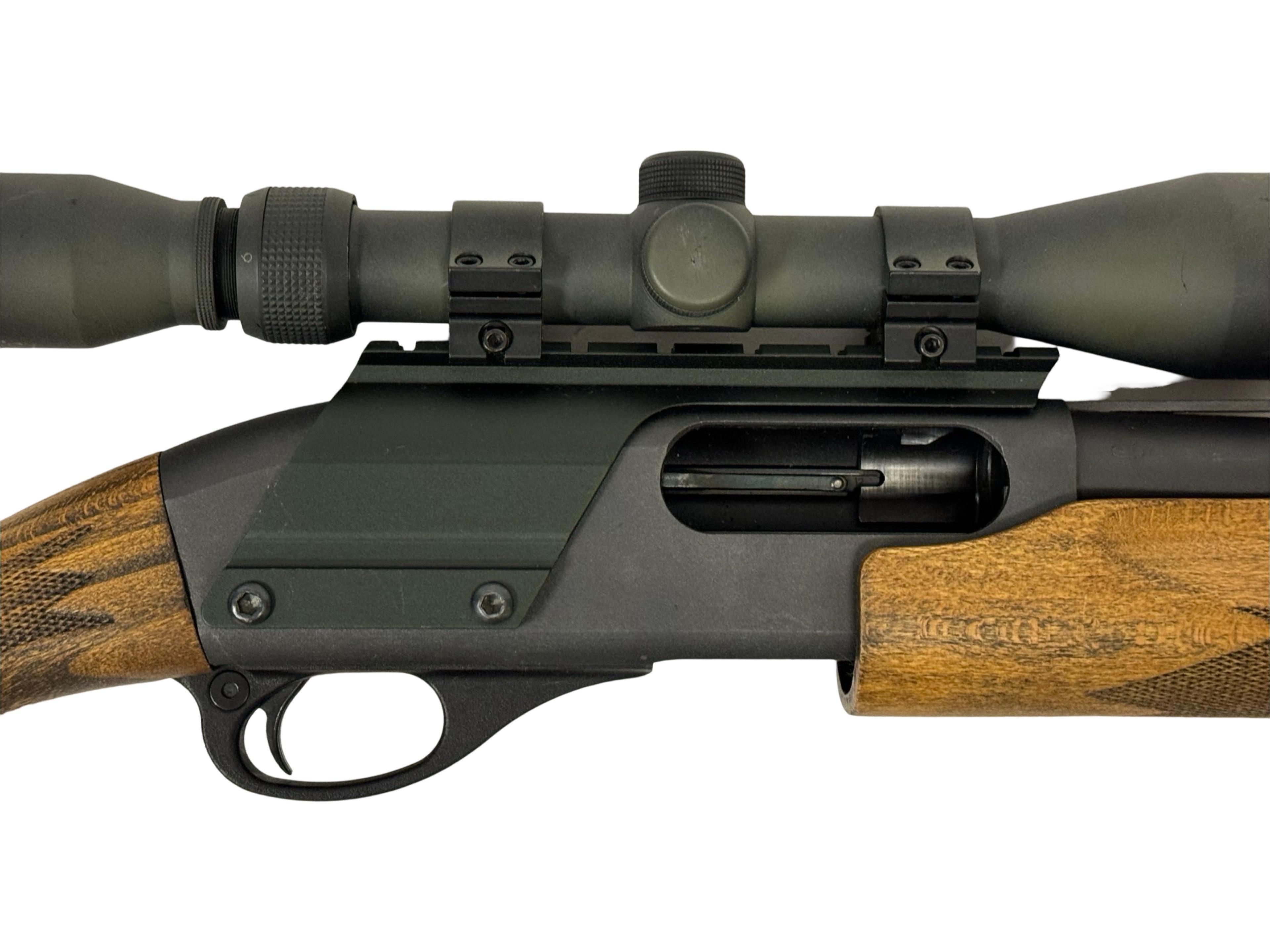 Excellent Remington 870 Express Magnum 12 GA. Pump Action Turkey Hunting Shotgun with Scope